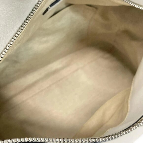 LOEWE Puzzle Bag Medium 322.30.K74 White Leather - Handbag - Picture 15 of 15